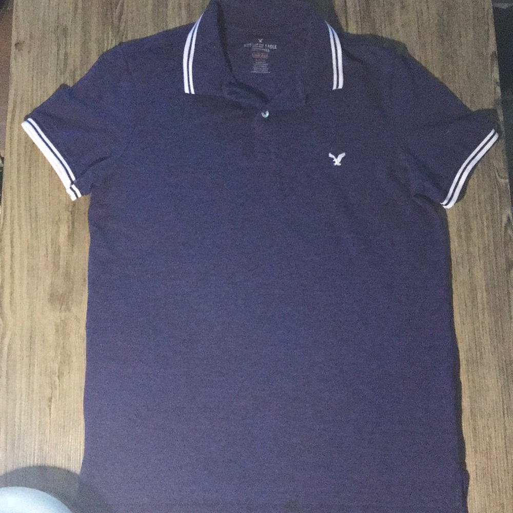 Purple Size Small American Eagle Core Flex shirt